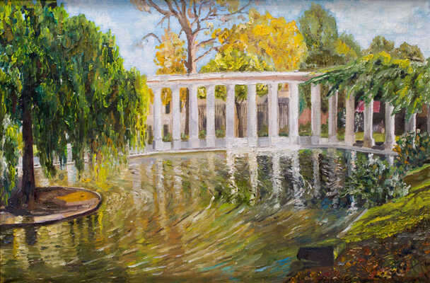 Грин Андрей Александрович. Париж. Парк Монсо